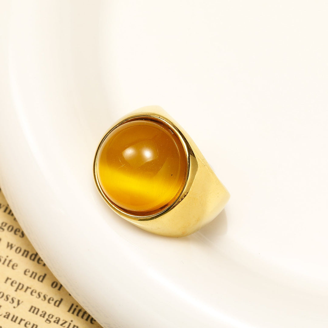 Nagy Macskaemeral Ring - Liora