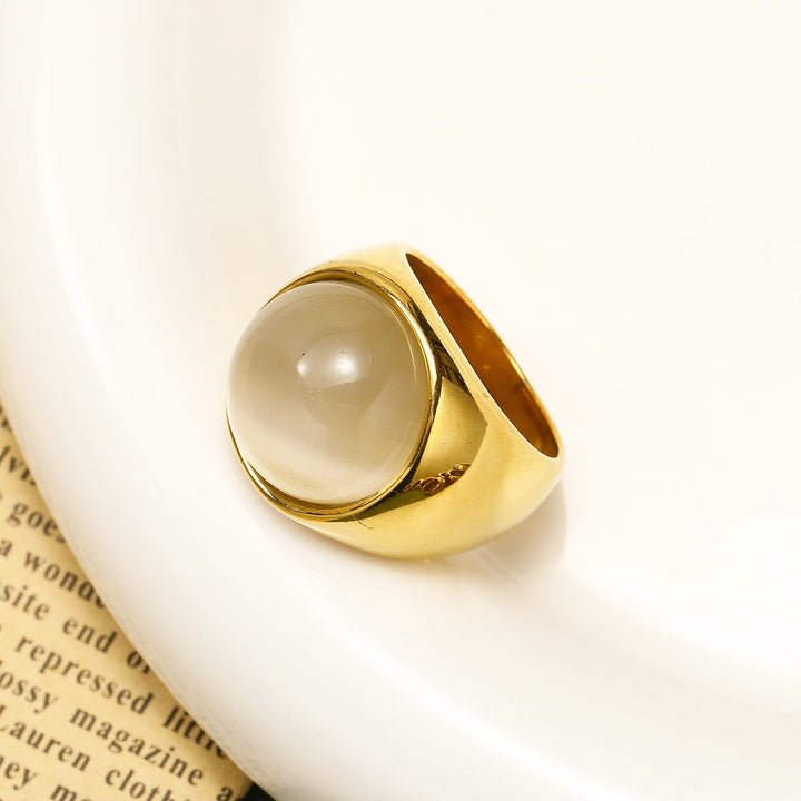 Nagy Macskaemeral Ring - Liora