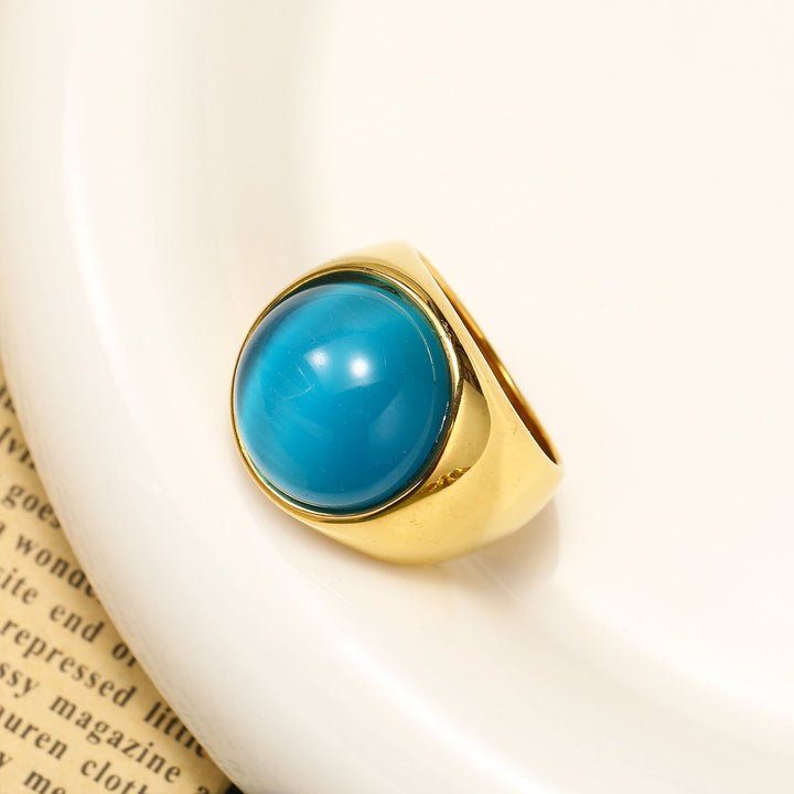 Nagy Macskaemeral Ring - Liora