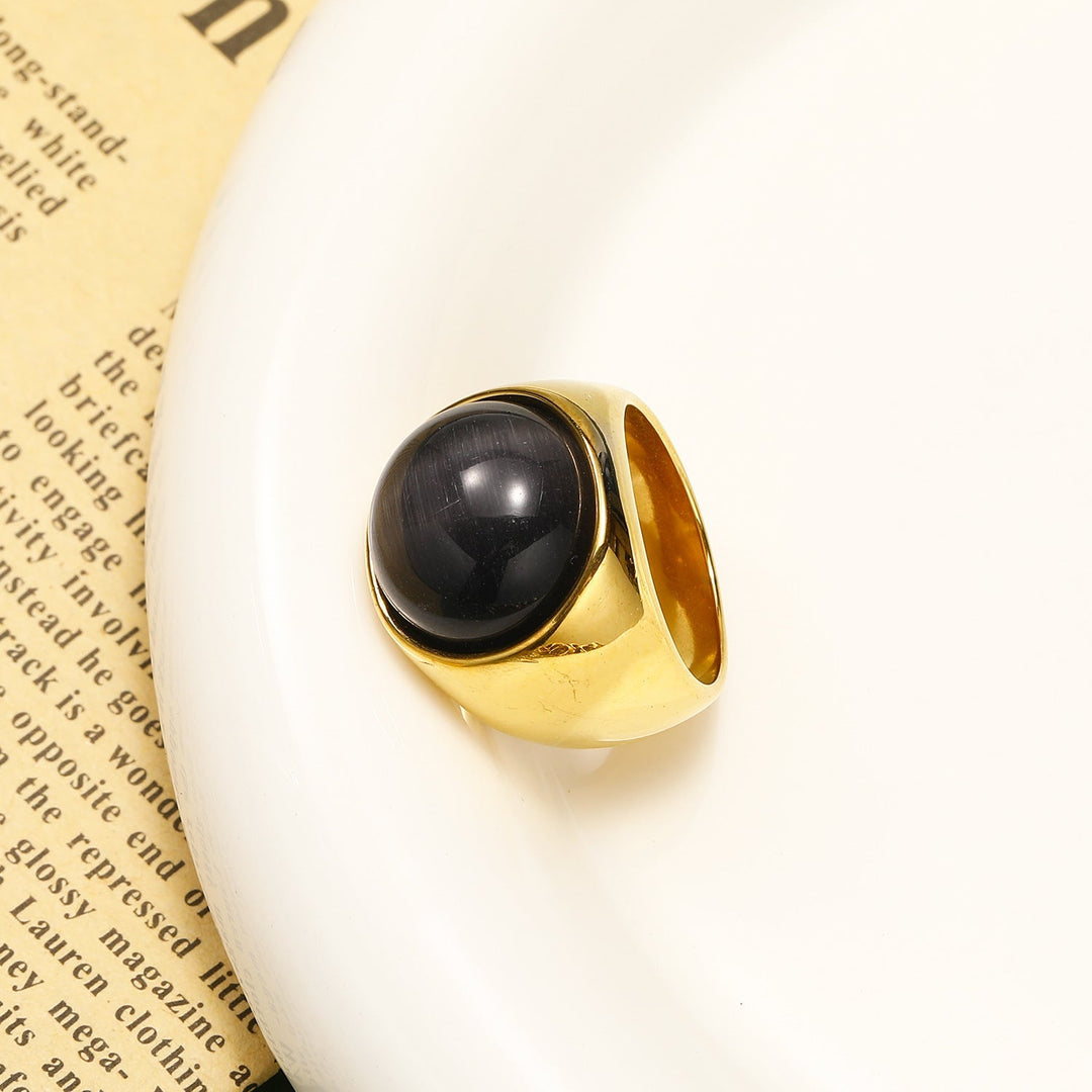 Nagy Macskaemeral Ring - Liora