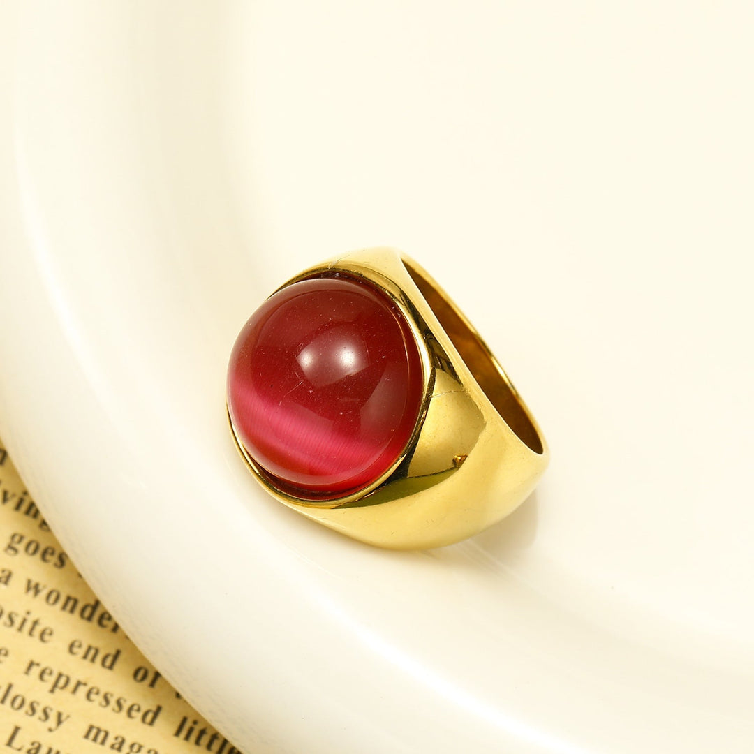 Nagy Macskaemeral Ring - Liora