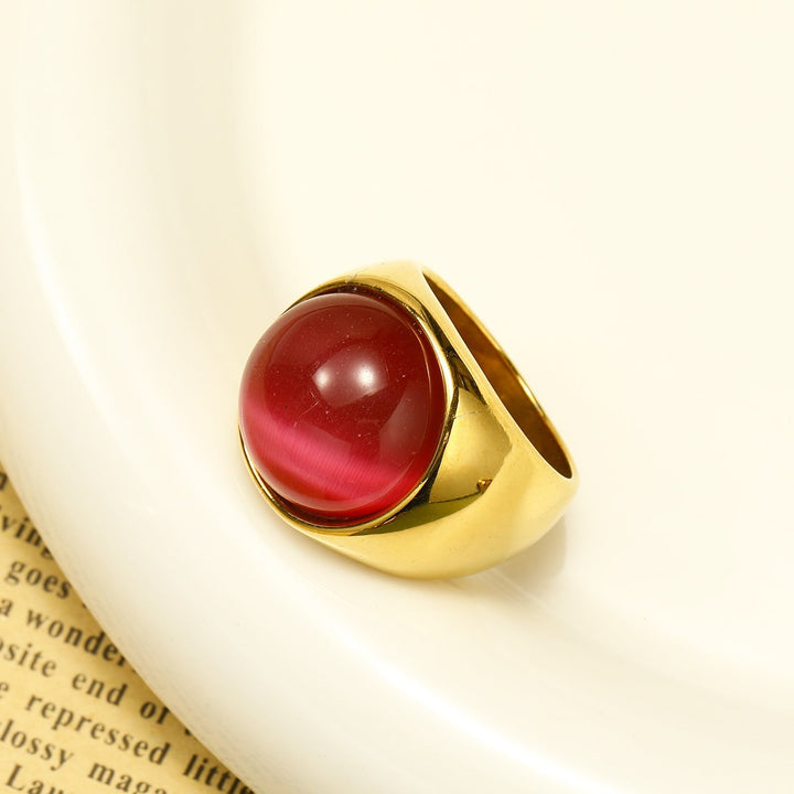 Nagy Macskaemeral Ring - Liora