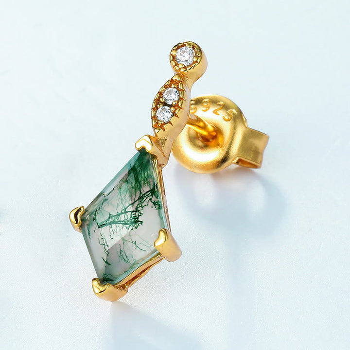 Mooságát és Fehér Zirkon Ékszer Szett - Lana