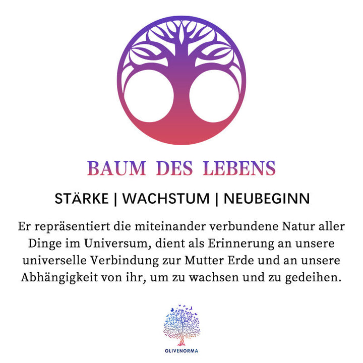 Stílusos Életfa Gyűrű - Lina