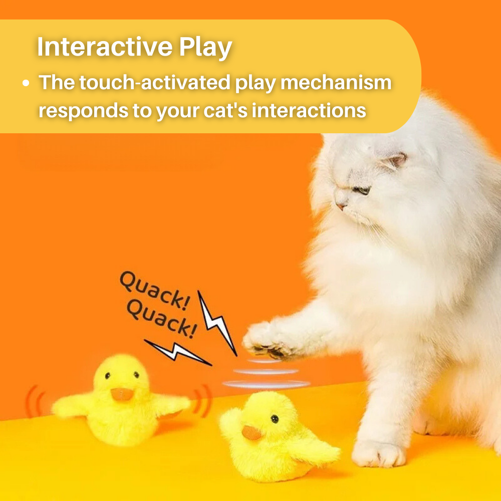 Flappoló Kacsa Játék Macskáknak - DuckDash™ (1+1 INGYEN)