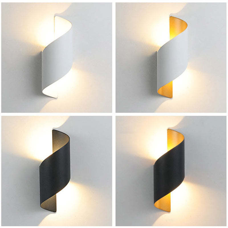 Modern Spirál LED Fali Lámpa - TwistLight