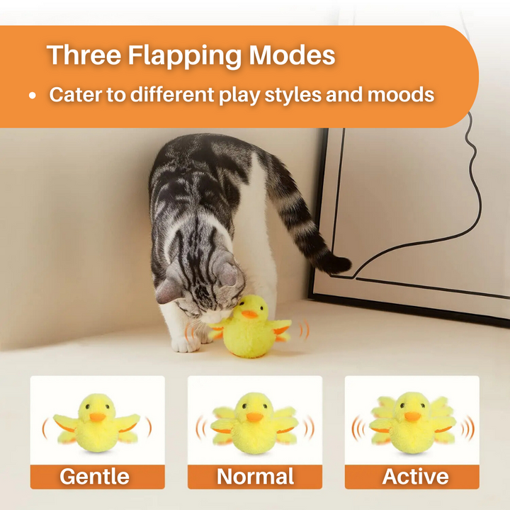 Flappoló Kacsa Játék Macskáknak - DuckDash™ (1+1 INGYEN)