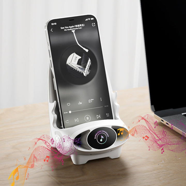 Vezeték nélküli Telefon Tartó 15W Gyors Töltési Funkcióval - FlexCharge Szék