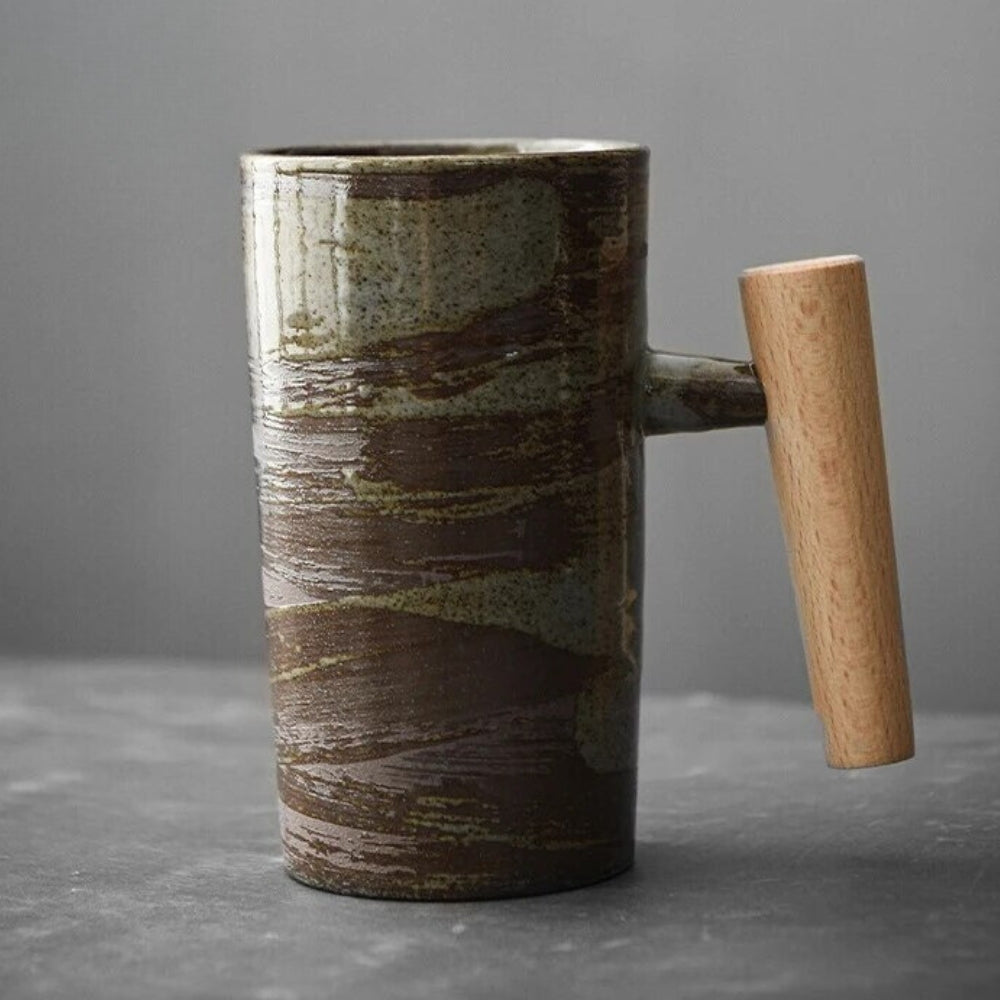 Nordic Latte Bögre Földi Dizájnnal - NatureSip
