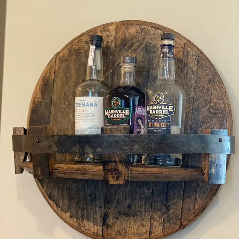 Bourbon Whiskey hordó állvány tölgyfából – Oakspire