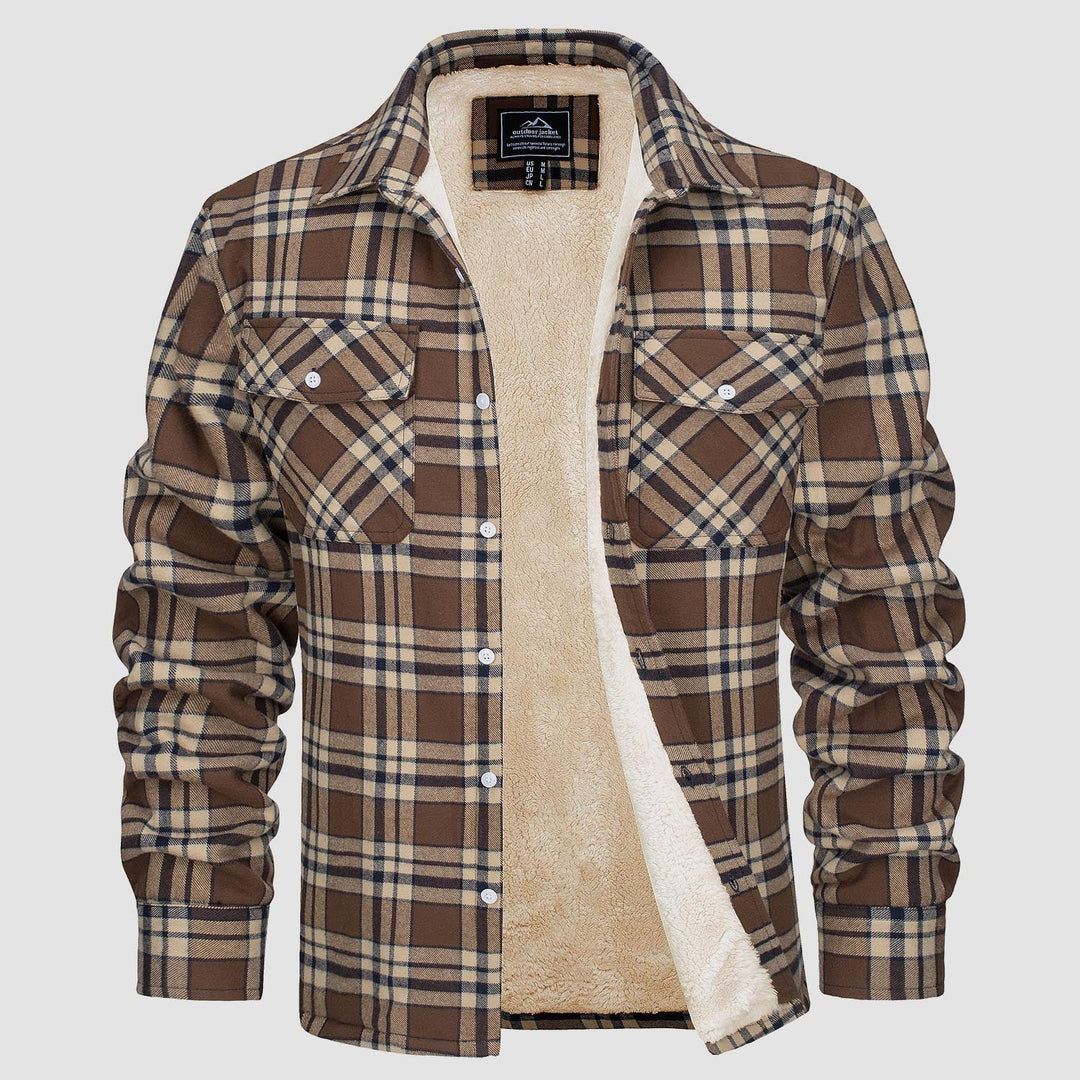 Kényelmes fleece ing - Ruben