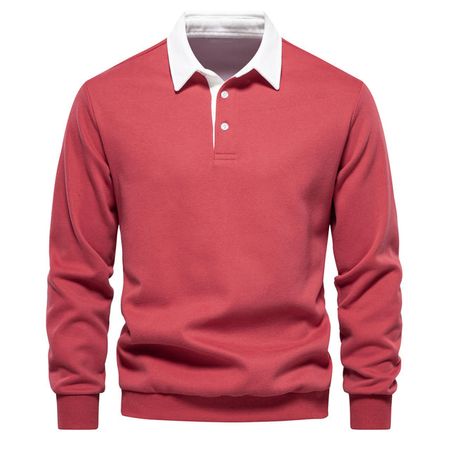 Luxus Férfi Polo Pulóver - Oliver