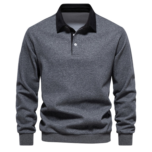 Luxus Férfi Polo Pulóver - Oliver