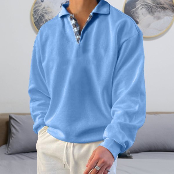 Casual Férfi Polópulóver - Oliver
