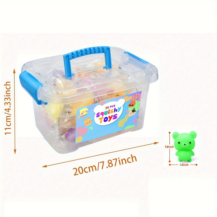 36 Aranyos Squishy Állatok Játékok - KawaiiNyomkodók