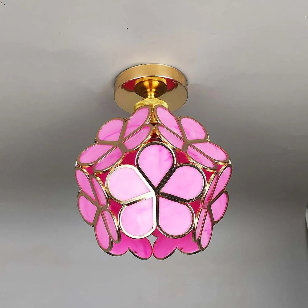 Üveg Virág Mennyezet világító - FloraGlow