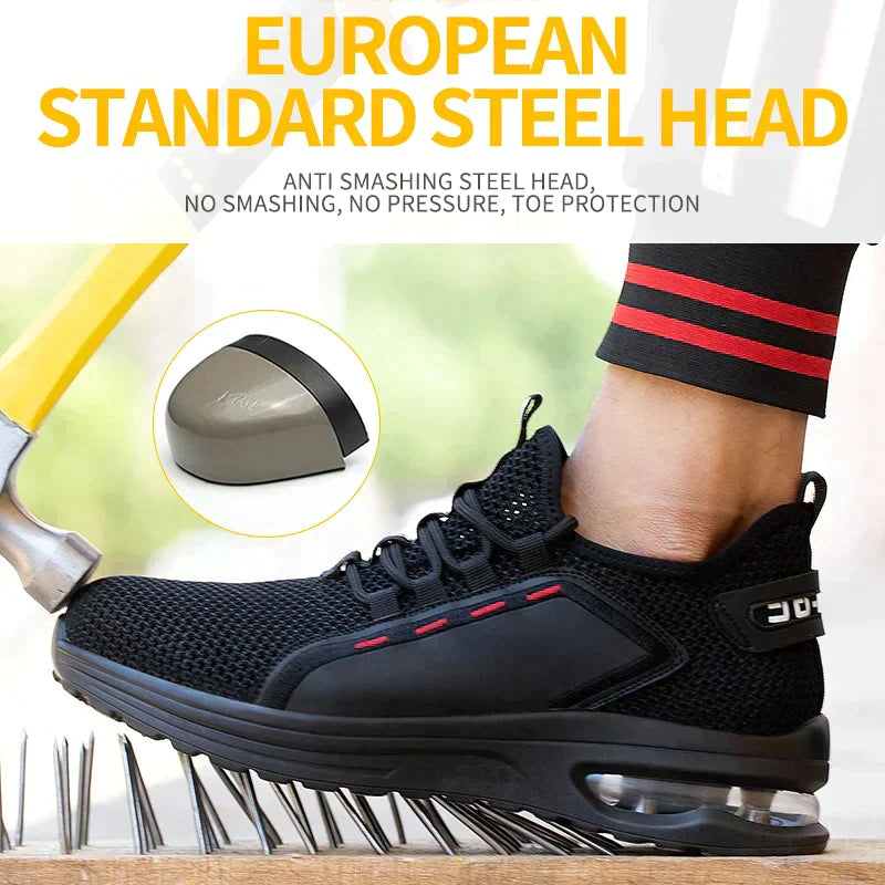 Ultrakönnyű Biztonsági Cipők Acél Orral – SteelFlex One