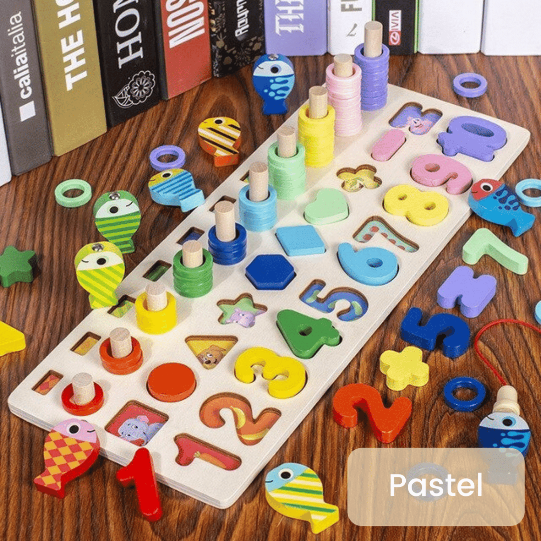 Montessori Kisdoboz - Fa JátékSafari