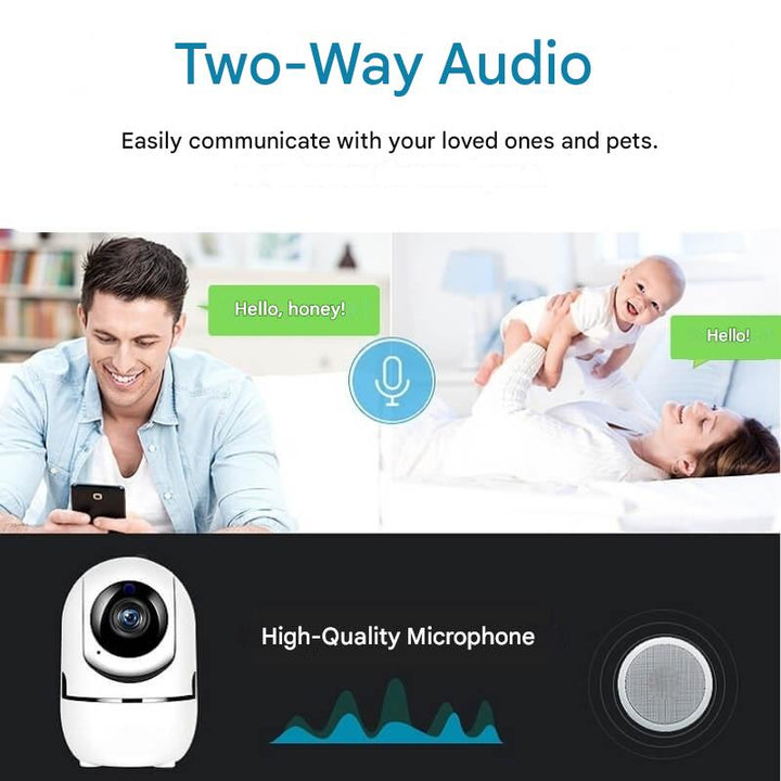 Forgatható WiFi Beltéri kamera – HomeView Mini