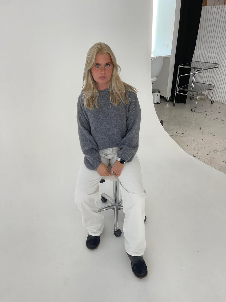 Puha női pulóver laza szabással - Aurena