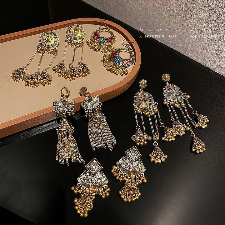 Boho Ethno Fülbevalók - Noura