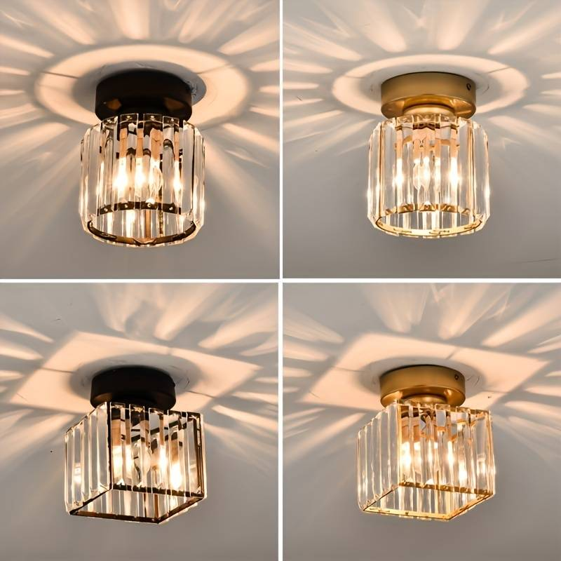 Modern Kristály Mennyezeti Lámpa - CrystalGlow