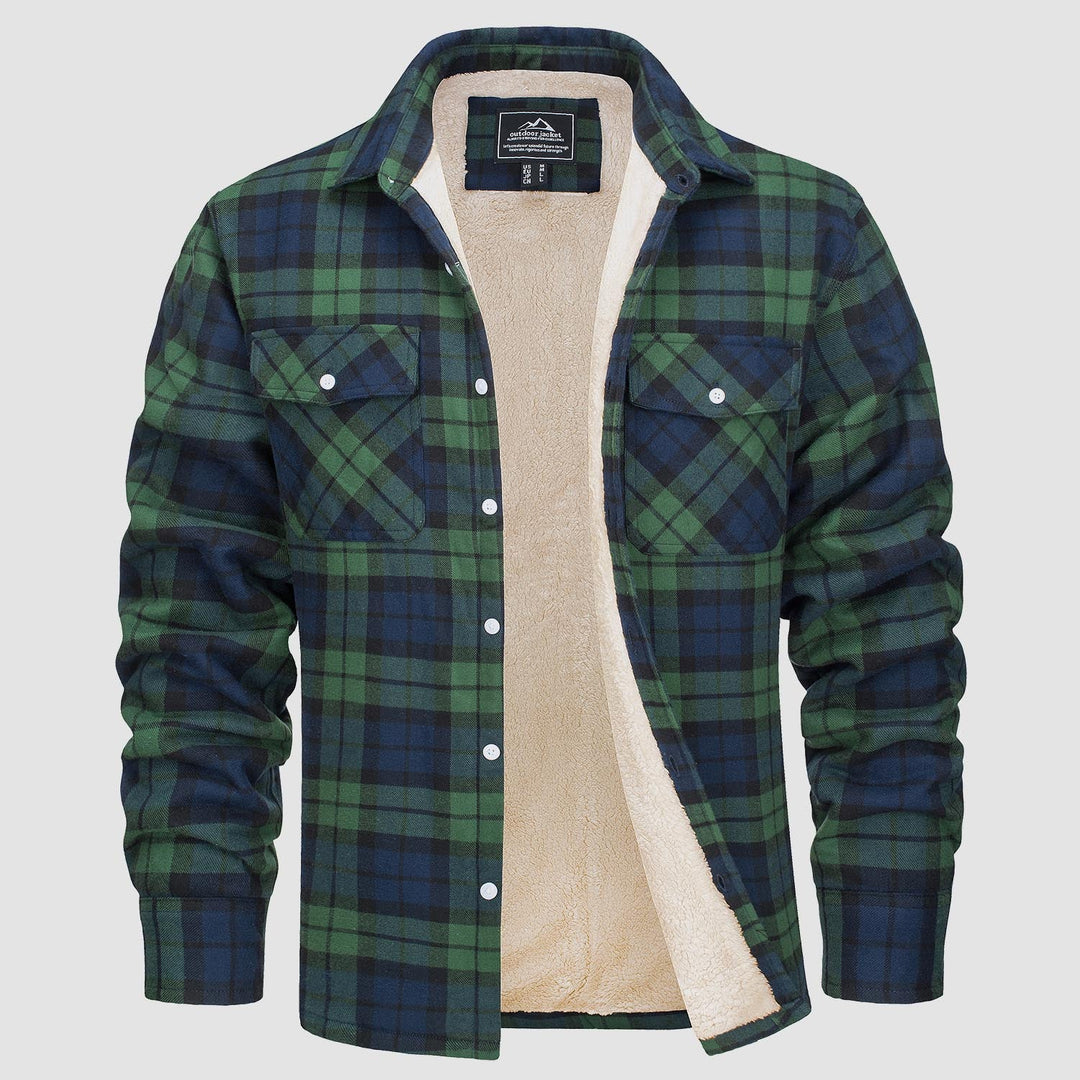 Kényelmes fleece ing - Ruben