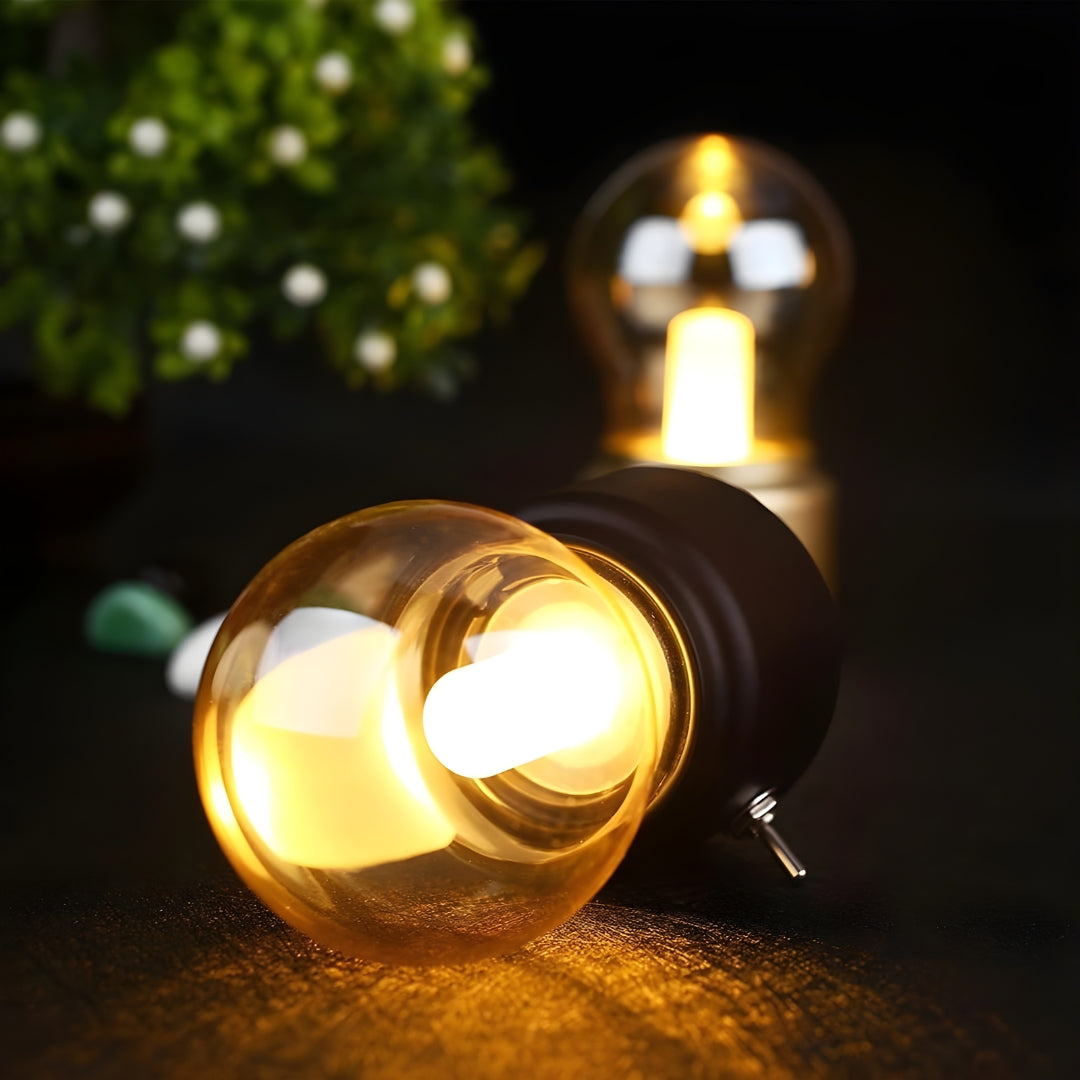 Hordozható Retro Asztali Lámpa - LumiRetro