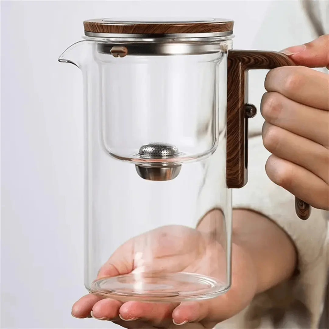 Stílusos Átlátszó Teáskanna - ClearBrew
