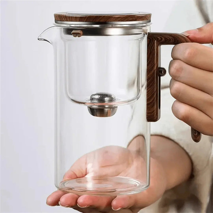 Stílusos Átlátszó Teáskanna - ClearBrew