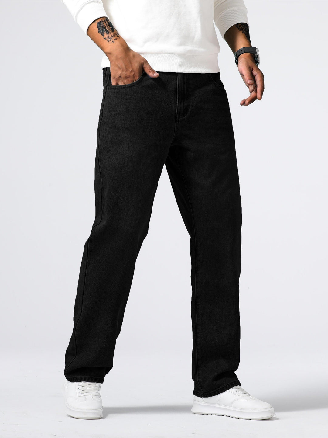 Casual utcai stílusú férfi farmer – Milánó