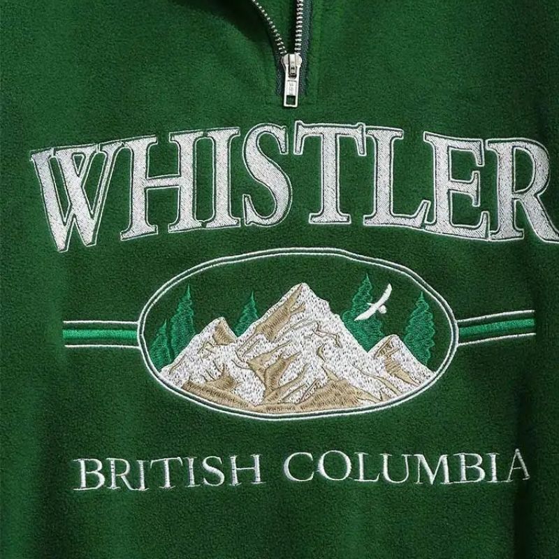 Retro Whistler Pulóver - Milo