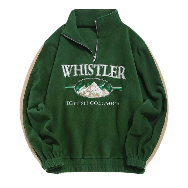 Retro Whistler Pulóver - Milo
