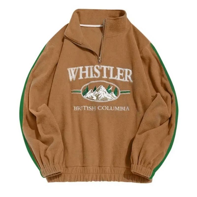 Retro Whistler Pulóver - Milo