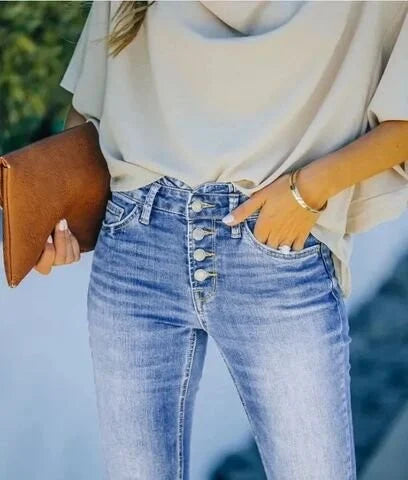Trendy Farmer Nadrág Magas Derékú - Mila
