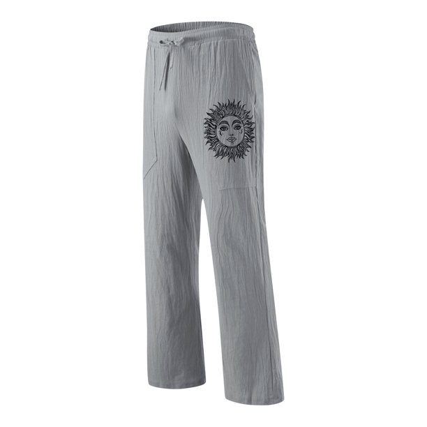 Könnyű és kényelmes férfi nyári vászon nadrág – Nilo