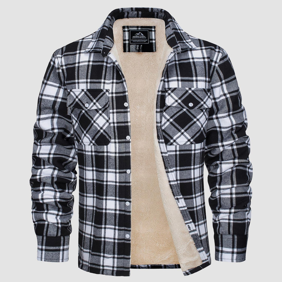 Kényelmes fleece ing - Ruben