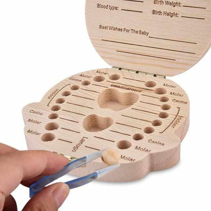 Fa Hamu doboz értékes emlékeknek - TeethTreasure (1+1 INGYEN)