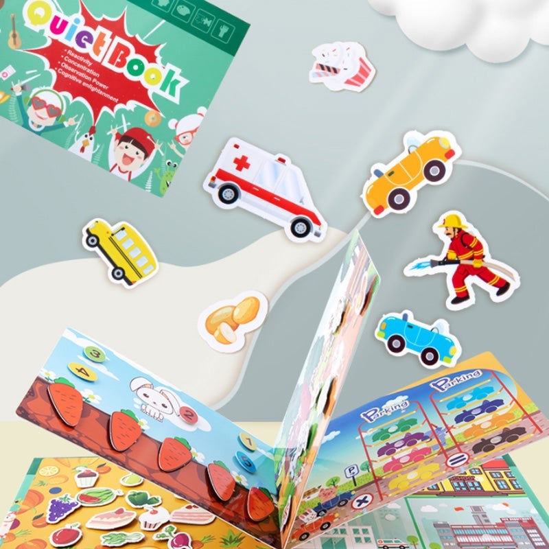 Oktatási Elfoglaltsági Könyv Gyerekeknek – LearnJoy