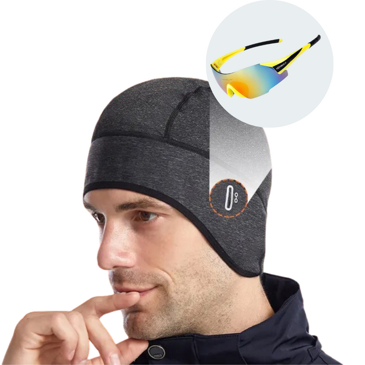 Téli Kerékpáros Sapka - FrostGuard™