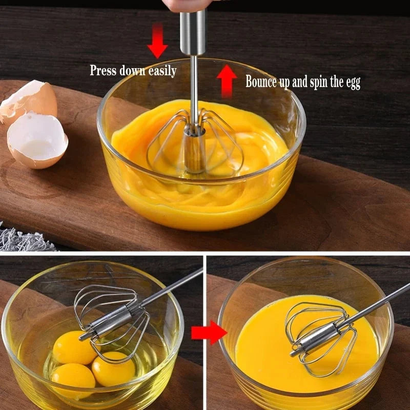 Félautomatikus tojáskeverő - TwistWhisk