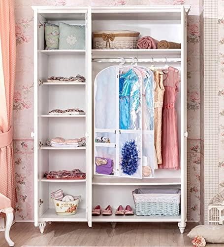 Hajtható Tánc Ruha Táskák Cipzáras Kiegészítő Zsebekkel – 5db-os Csomag (1+1 INGYEN)