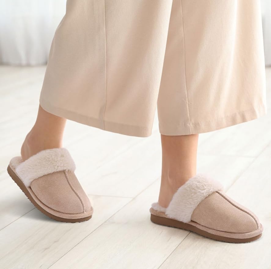 Fuzzy Memory Foam Papucs - SoftStep