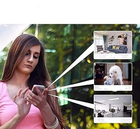 Vezeték nélküli 1080P Mini WiFi Biztonsági kamera - SecureView