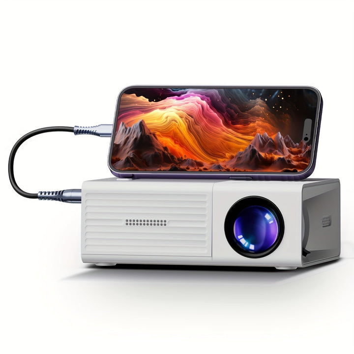 Ultra-Fényes Mini Projektor (3000 Lumen) - LumoBeam