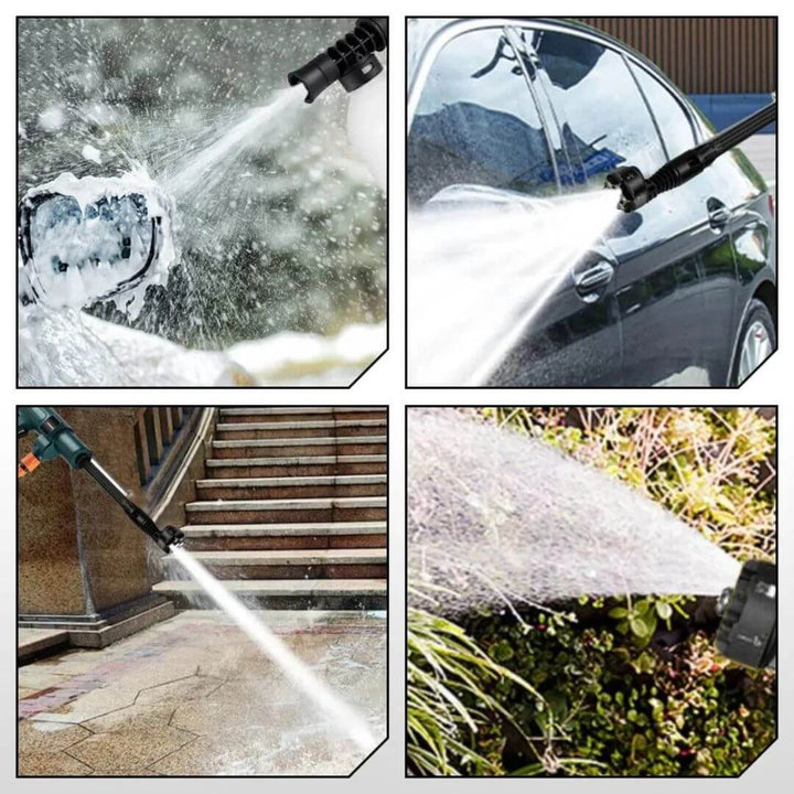 Vezeték nélküli magasnyomású mosó autóhoz és kerthez – HydroSwift