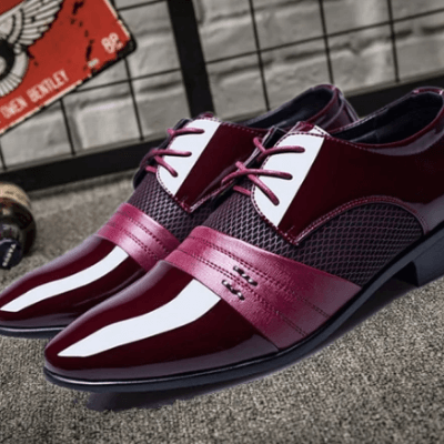 Magas minőségű férfi fűzős cipők – Adrian