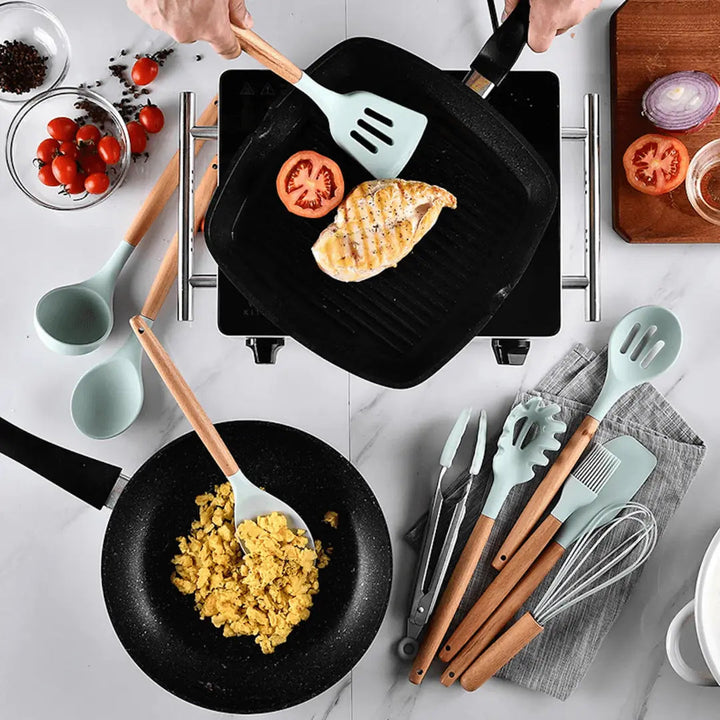 Szilikon Konyhai Eszköz Készlet - FlexiChef