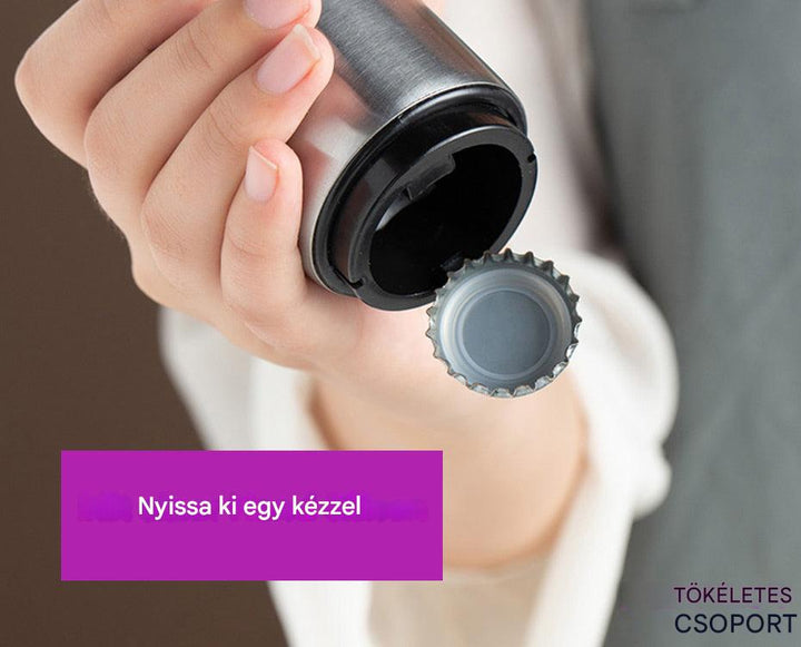 Stílusos Üvegnyitó Nyomásos Mechanizmussal - PopClick