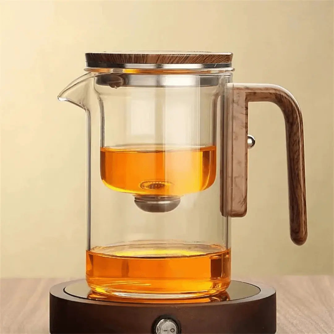 Stílusos Átlátszó Teáskanna - ClearBrew
